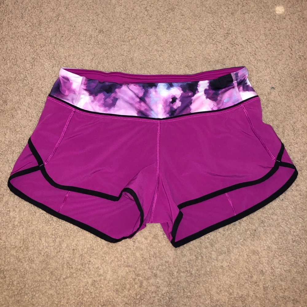 Lululemon speed shorts